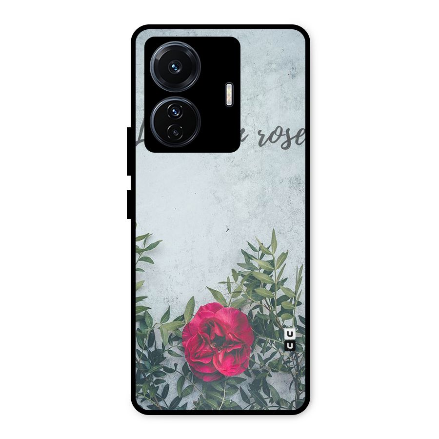 Rose Life Metal Back Case for Vivo T1 Pro
