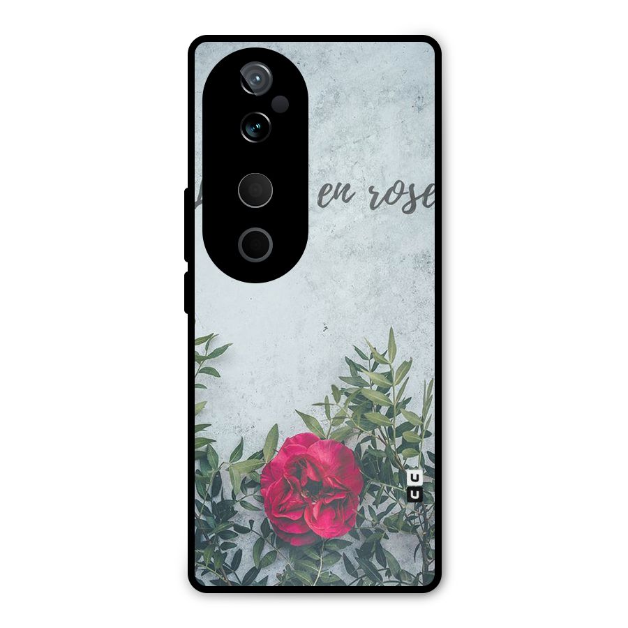 Rose Life Metal Back Case for Vivo T3 Ultra
