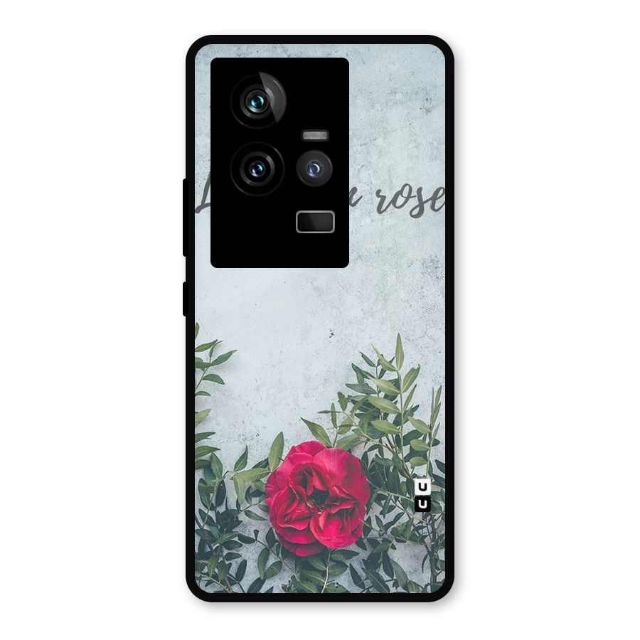 Rose Life Metal Back Case for iQOO 11 5G