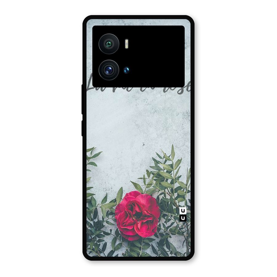Rose Life Metal Back Case for iQOO 9 Pro