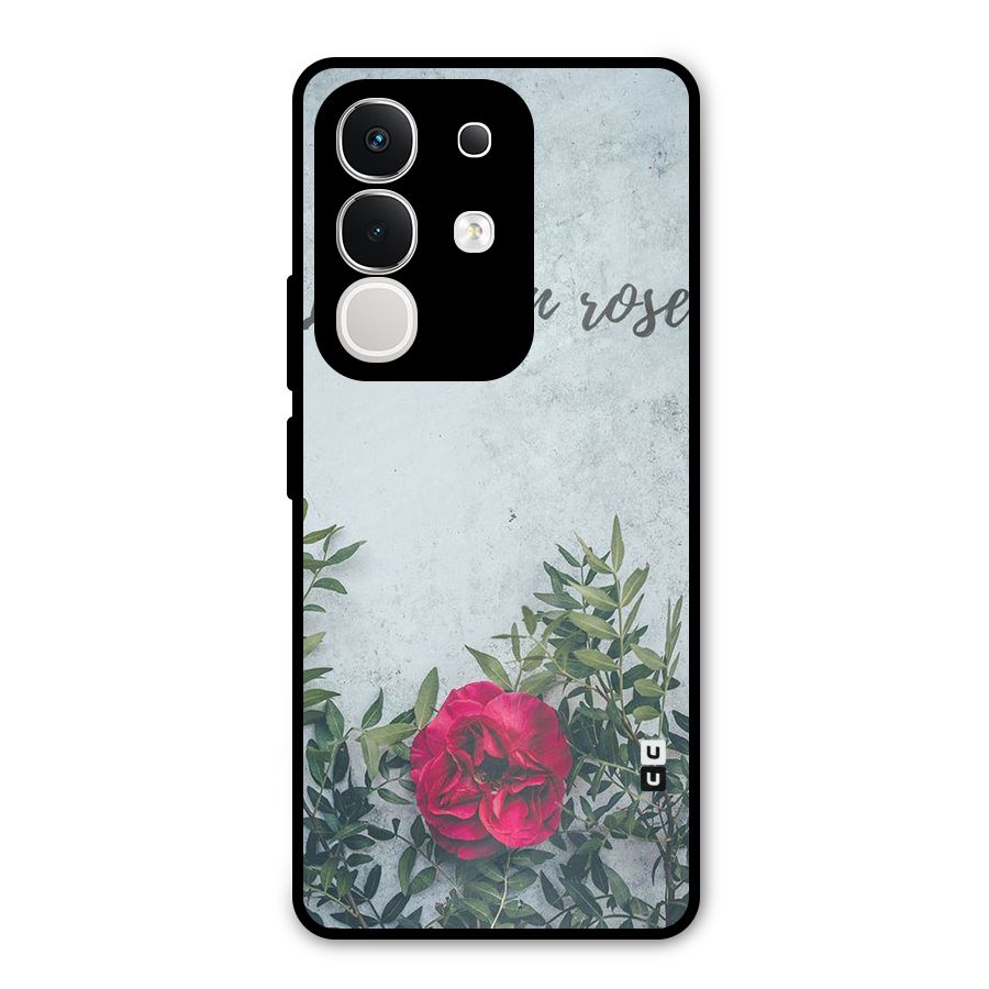 Rose Life Metal Back Case for iQOO Z10x