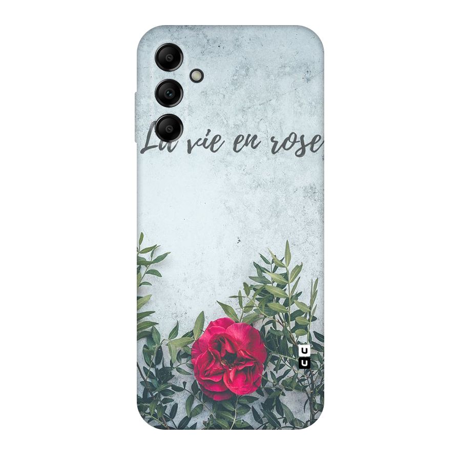 Rose Life Original Polycarbonate Back Case for Galaxy A14 5G