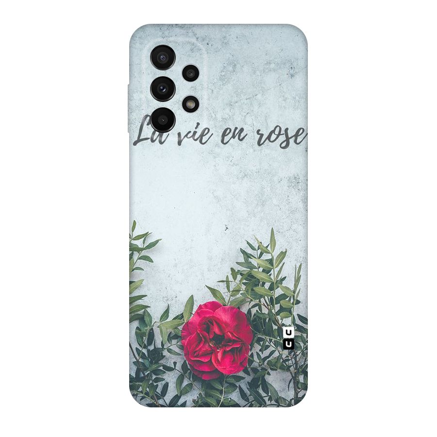 Rose Life Original Polycarbonate Back Case for Galaxy A23