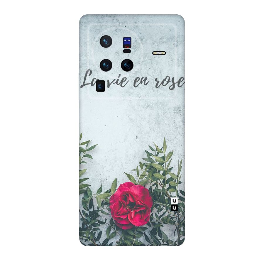 Rose Life Original Polycarbonate Back Case for Vivo X80