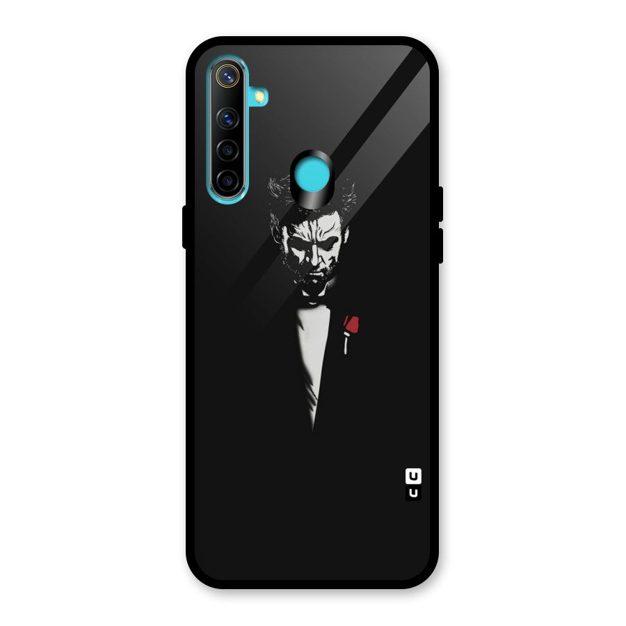 Rose Man Glass Back Case for Realme Narzo 10