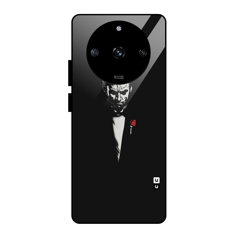 Rose Man Glass Back Case for Realme Narzo 60 5G