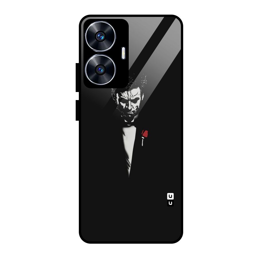 Rose Man Glass Back Case for realme C55