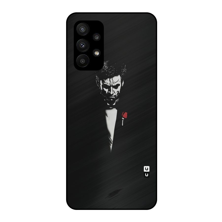 Rose Man Metal Back Case for Galaxy A23
