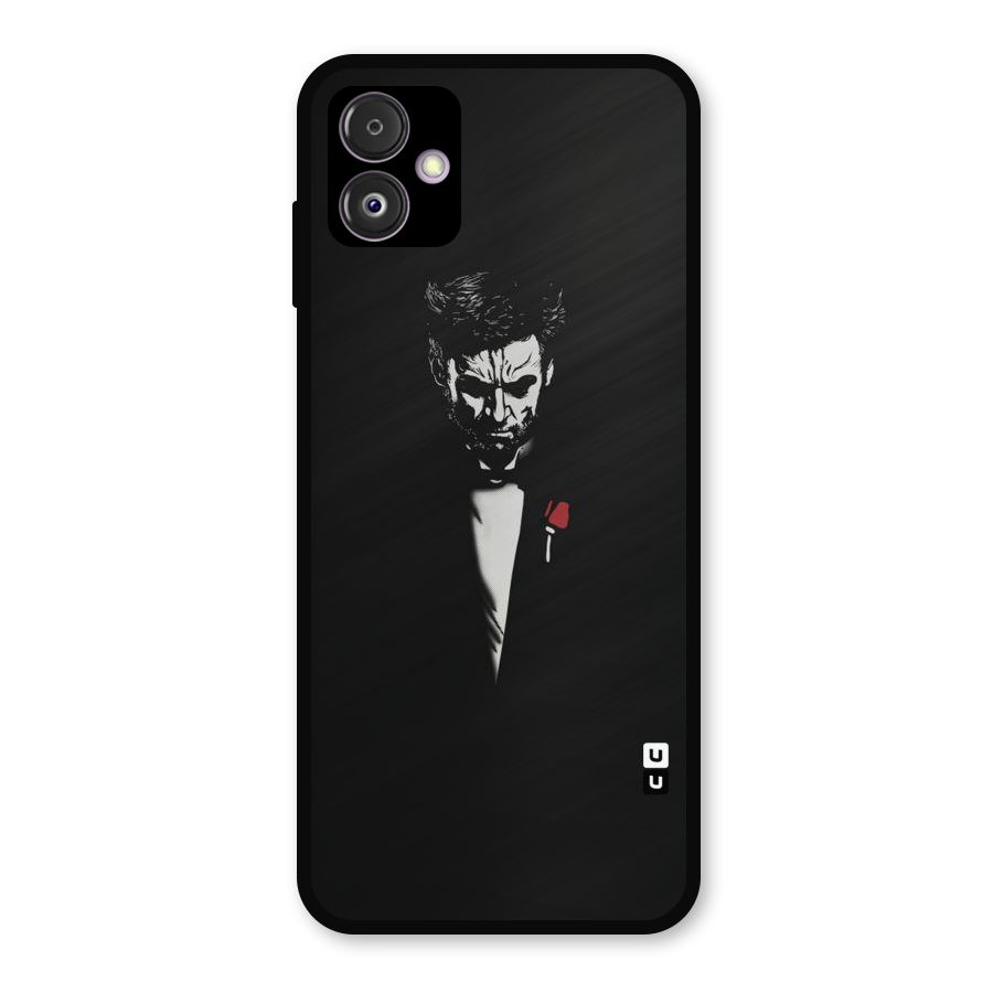 Rose Man Metal Back Case for Galaxy F14