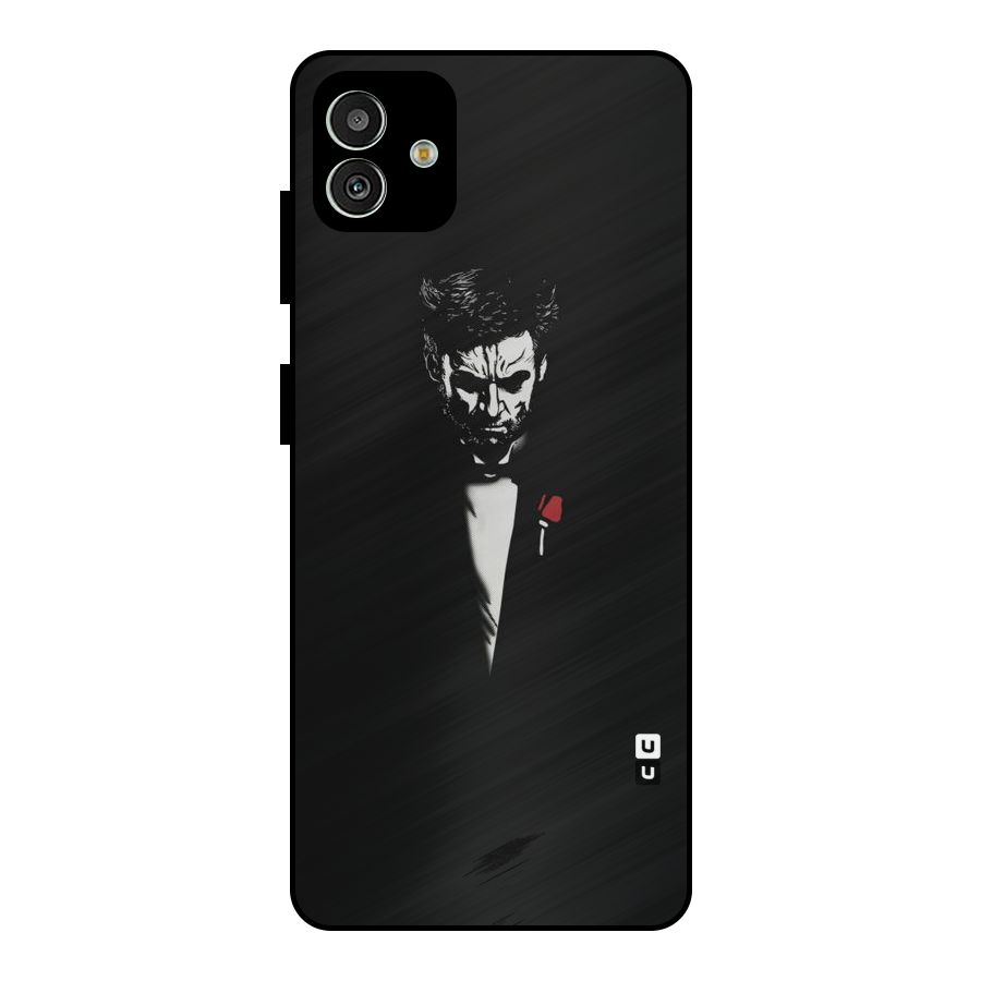 Rose Man Metal Back Case for Galaxy M13 5G