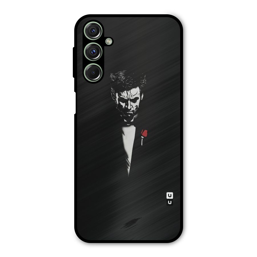 Rose Man Metal Back Case for Galaxy M34