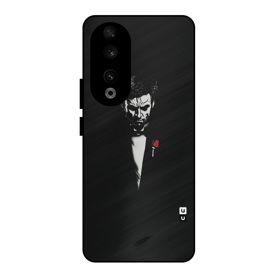 Rose Man Metal Back Case for Honor 90