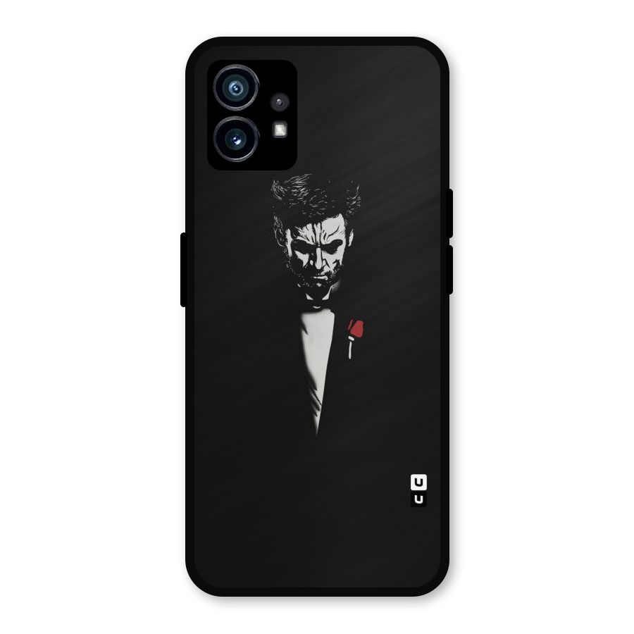 Rose Man Metal Back Case for Nothing Phone 1