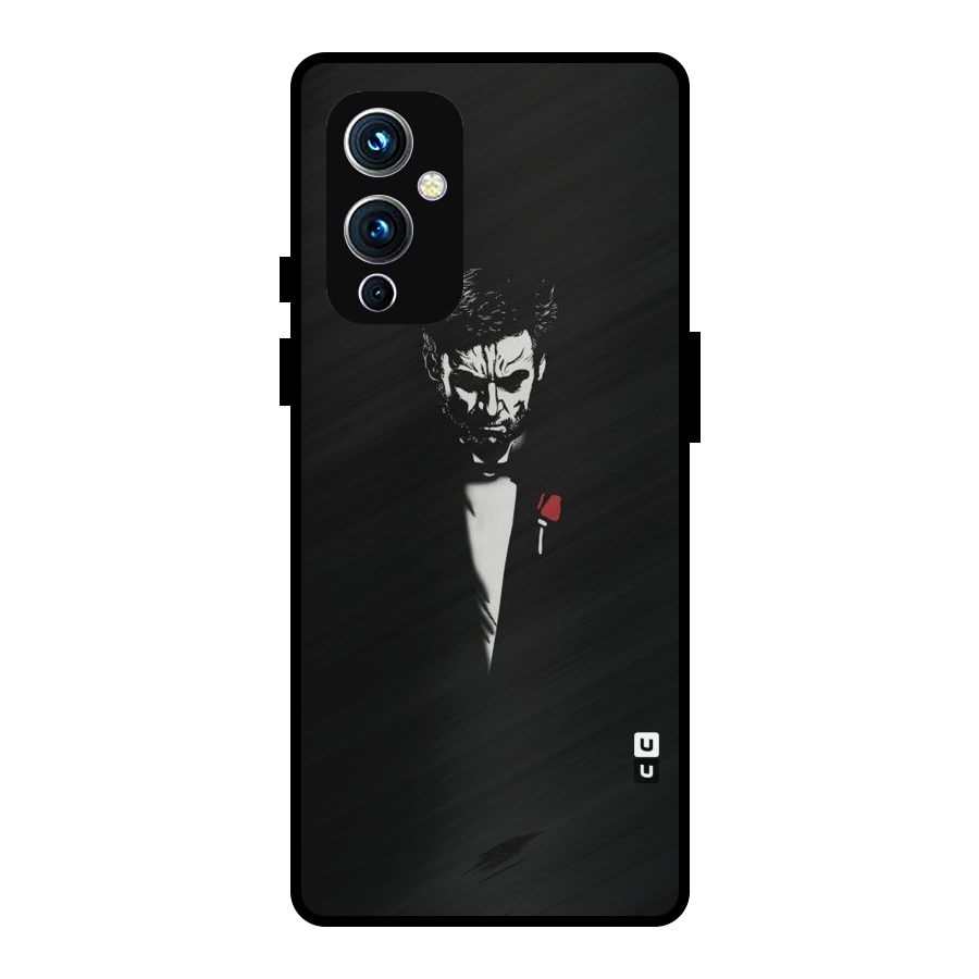 Rose Man Metal Back Case for OnePlus 9