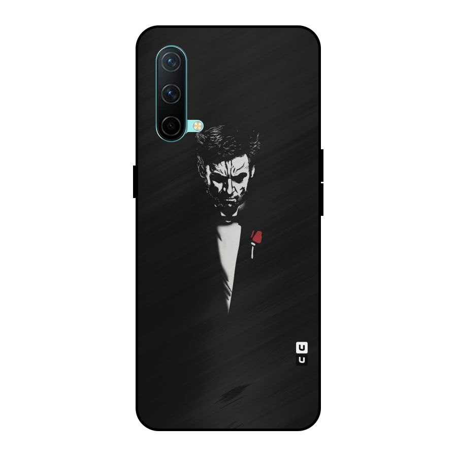 Rose Man Metal Back Case for OnePlus Nord CE 5G