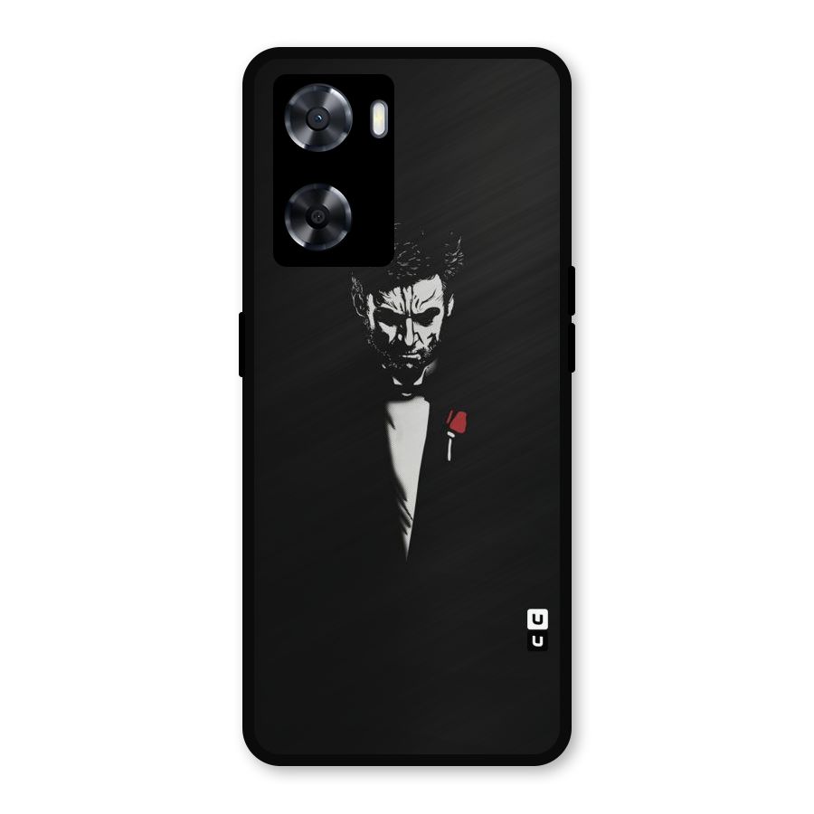 Rose Man Metal Back Case for OnePlus Nord N20 SE