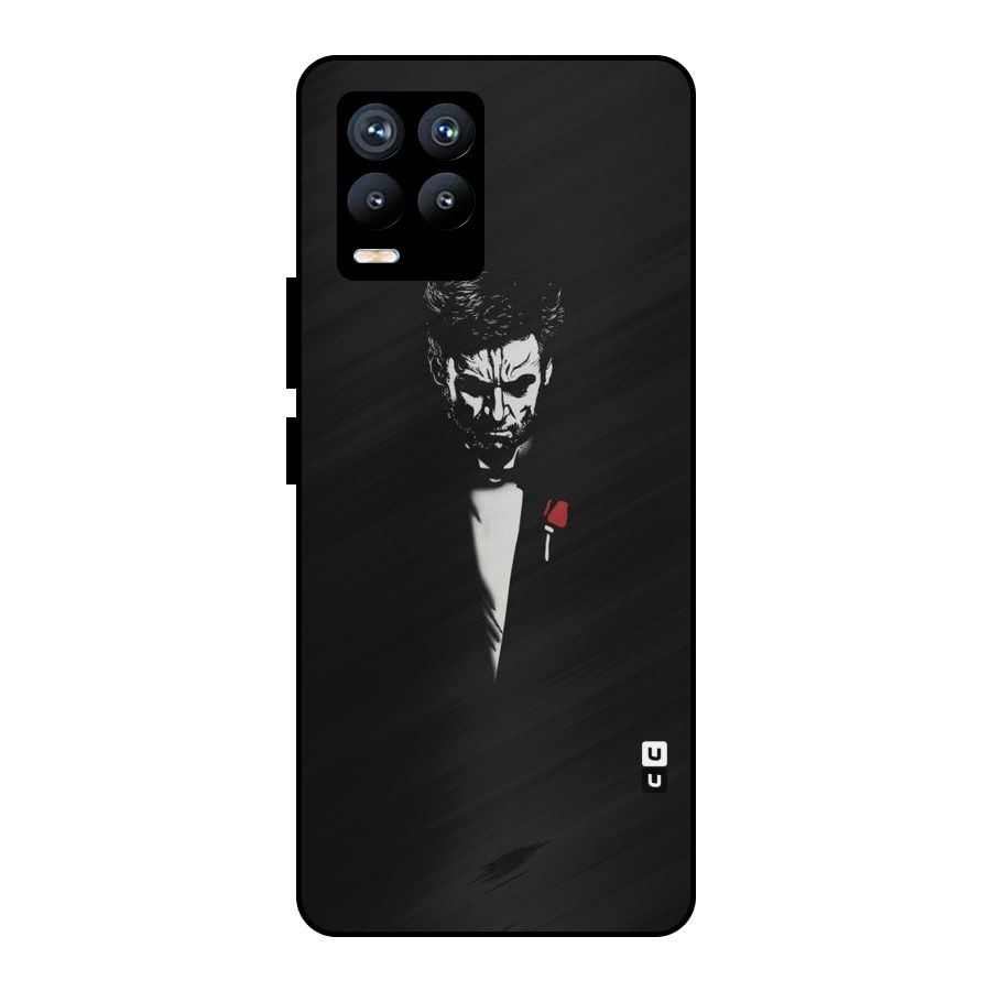 Rose Man Metal Back Case for Realme 8