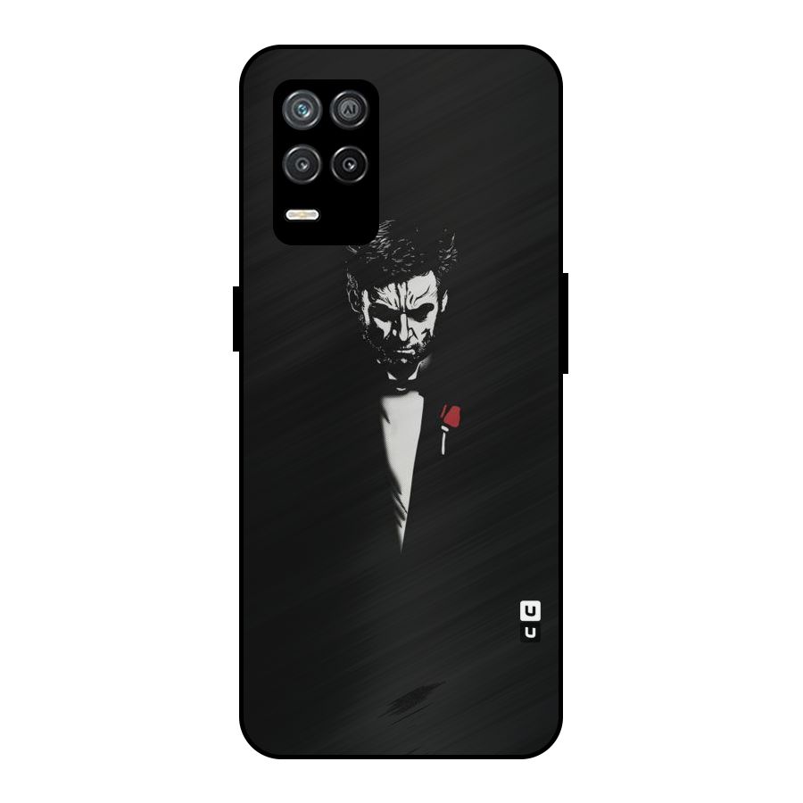 Rose Man Metal Back Case for Realme 9 5G