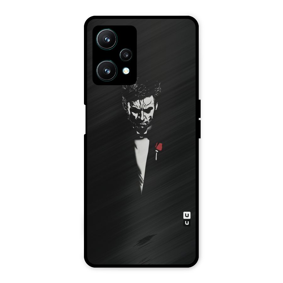 Rose Man Metal Back Case for Realme 9 Pro 5G