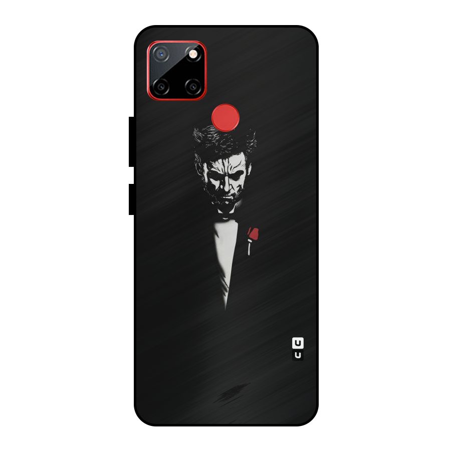 Rose Man Metal Back Case for Realme C12