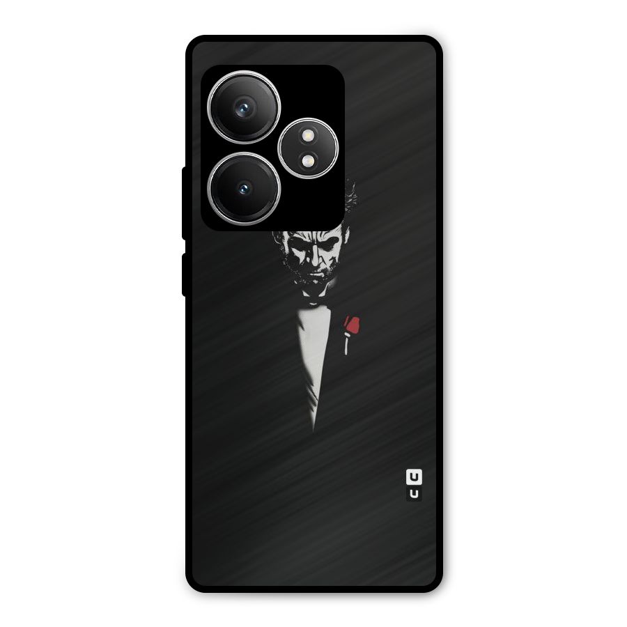 Rose Man Metal Back Case for Realme GT 6T