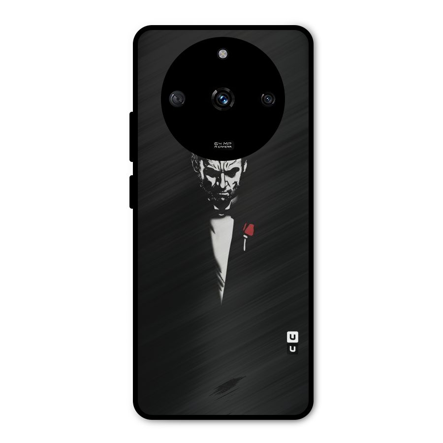 Rose Man Metal Back Case for Realme Narzo 60 5G