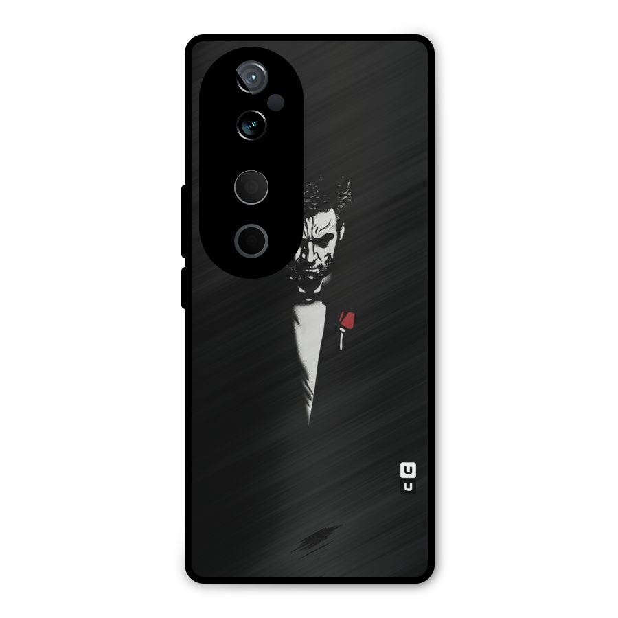 Rose Man Metal Back Case for Vivo T3 Ultra