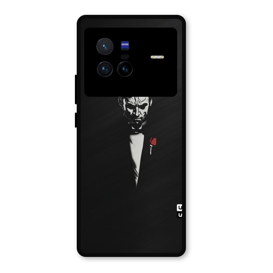Rose Man Metal Back Case for Vivo X80