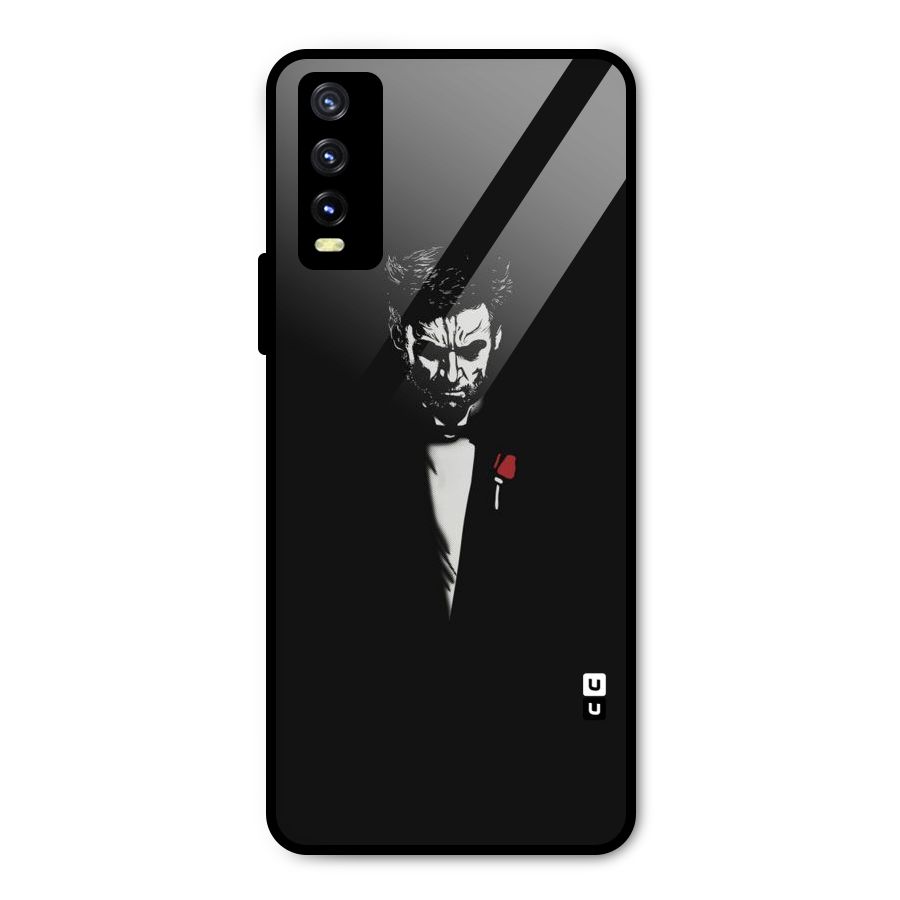 Rose Man Metal Back Case for Vivo Y20