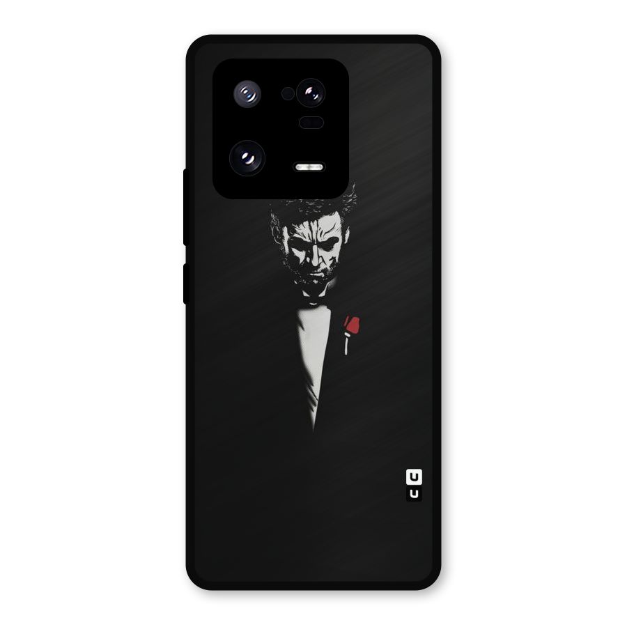 Rose Man Metal Back Case for Xiaomi 13 Pro