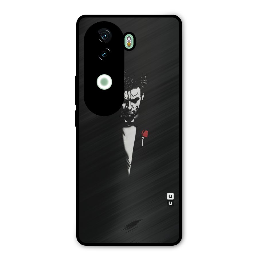 Rose Man Metal Back Case for iQOO Z9s
