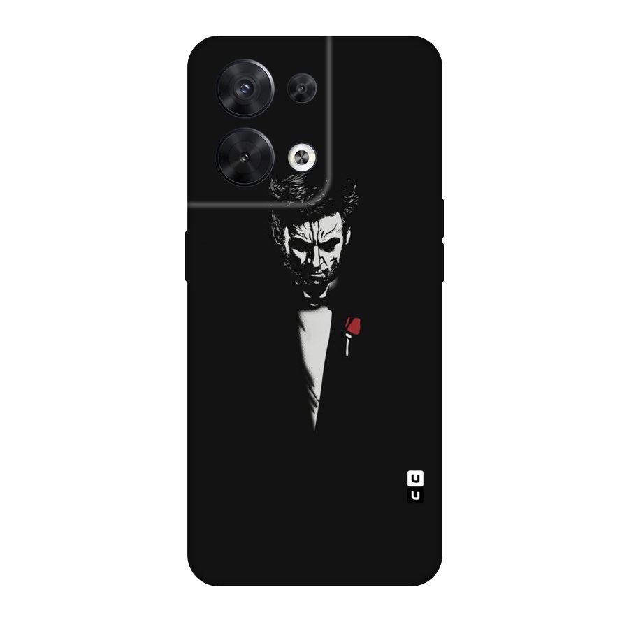 Rose Man Original Polycarbonate Back Case for Oppo Reno8 5G