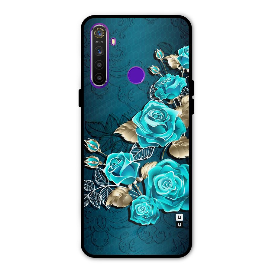 Rose Sheet Glass Back Case for Realme 5s