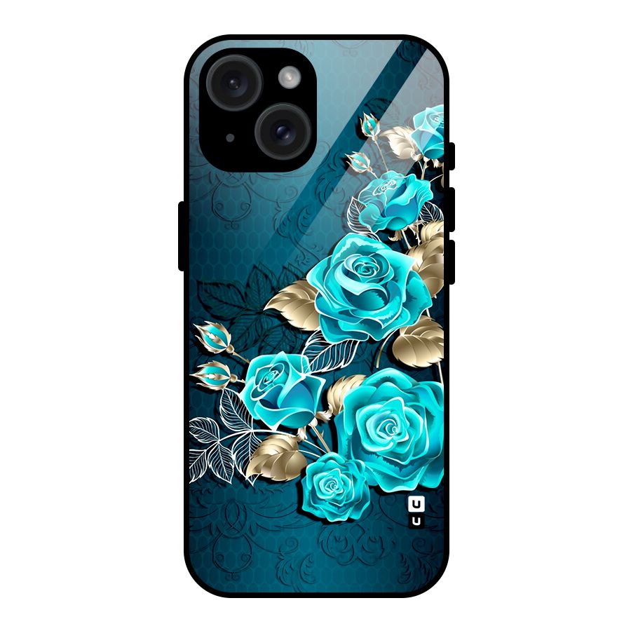 Rose Sheet Glass Back Case for iPhone 15