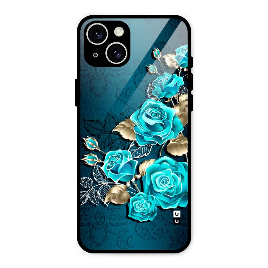 Rose Sheet Glass Back Case for iPhone 15 Plus