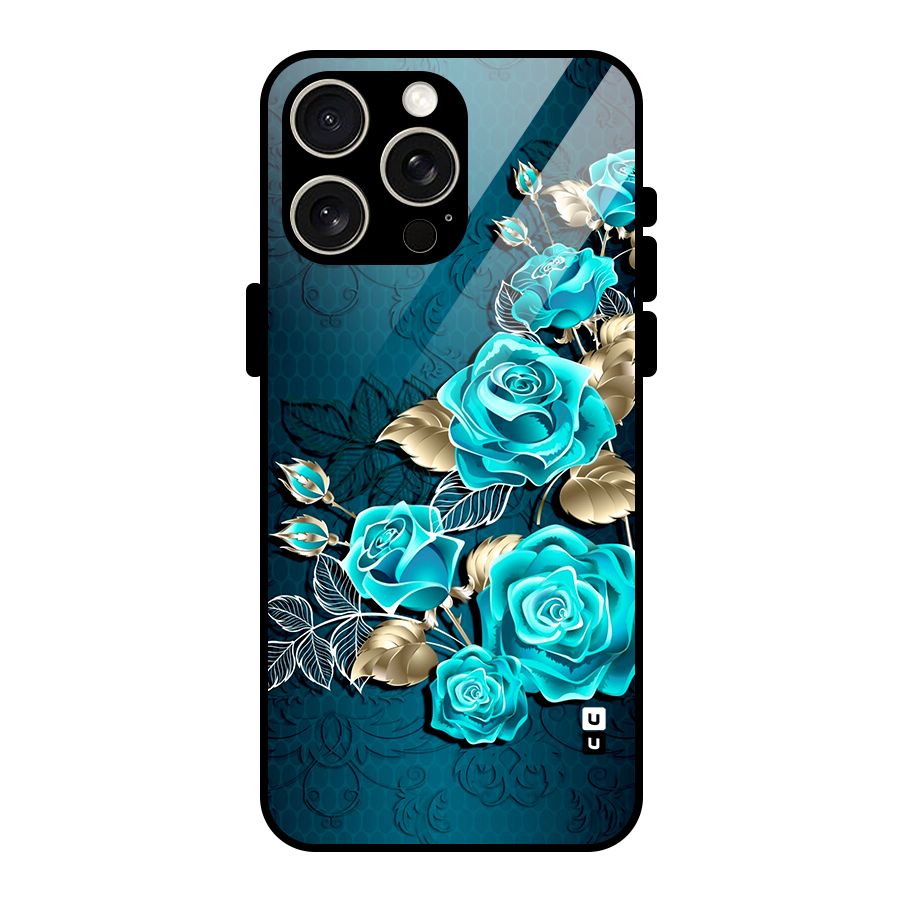 Rose Sheet Glass Back Case for iPhone 15 Pro Max