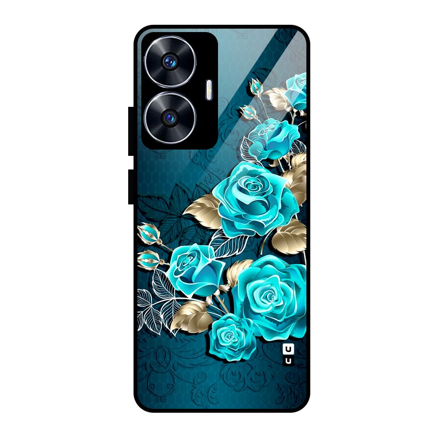 Rose Sheet Glass Back Case for realme C55