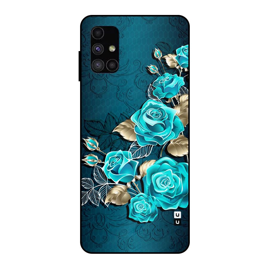 Rose Sheet Metal Back Case for Galaxy M51