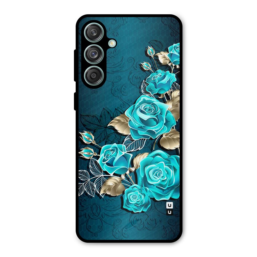 Rose Sheet Metal Back Case for Galaxy M55 5G