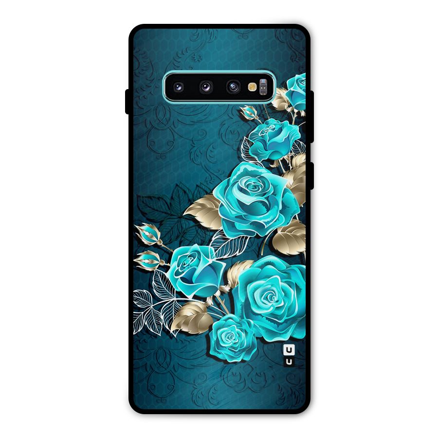 Rose Sheet Metal Back Case for Galaxy S10 Plus