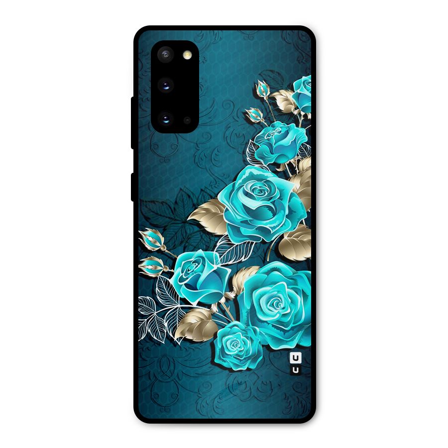 Rose Sheet Metal Back Case for Galaxy S20