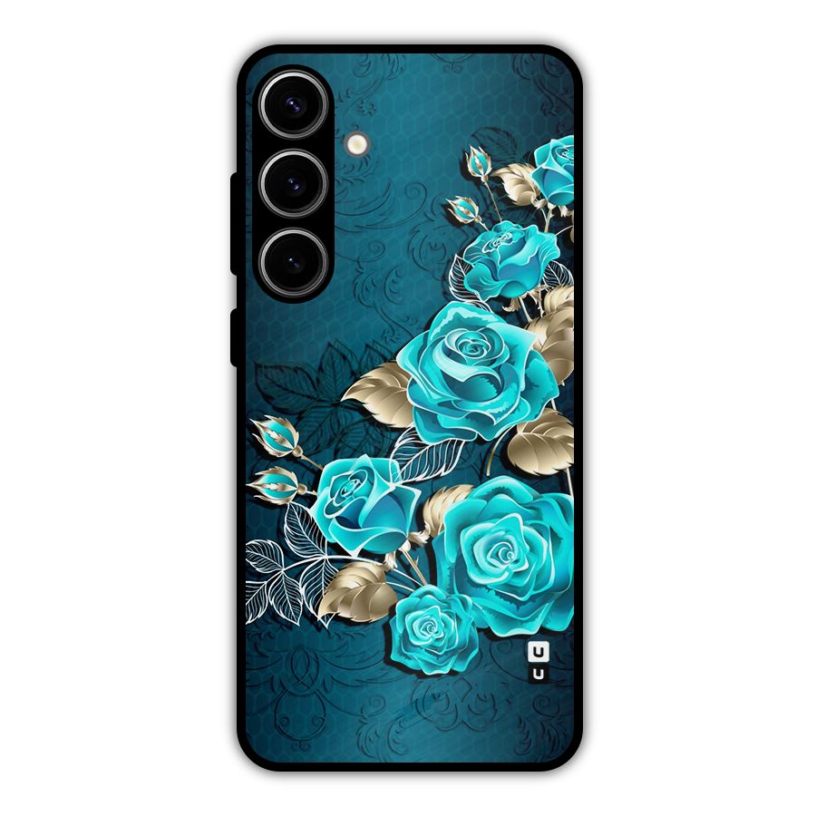 Rose Sheet Metal Back Case for Galaxy S24 Plus