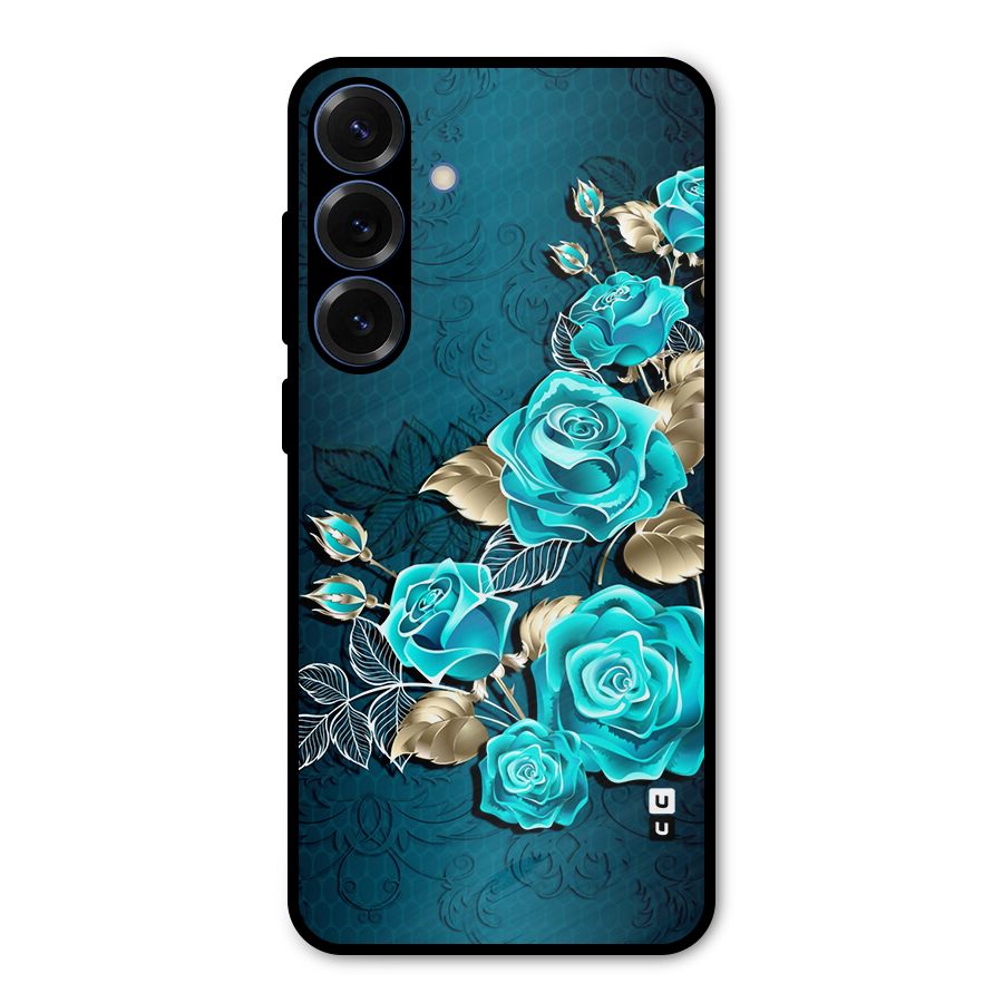 Rose Sheet Metal Back Case for Galaxy S25 Plus