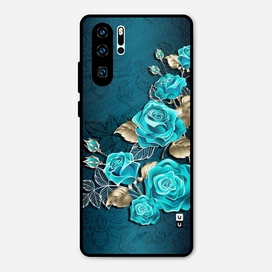 Rose Sheet Metal Back Case for Huawei P30 Pro