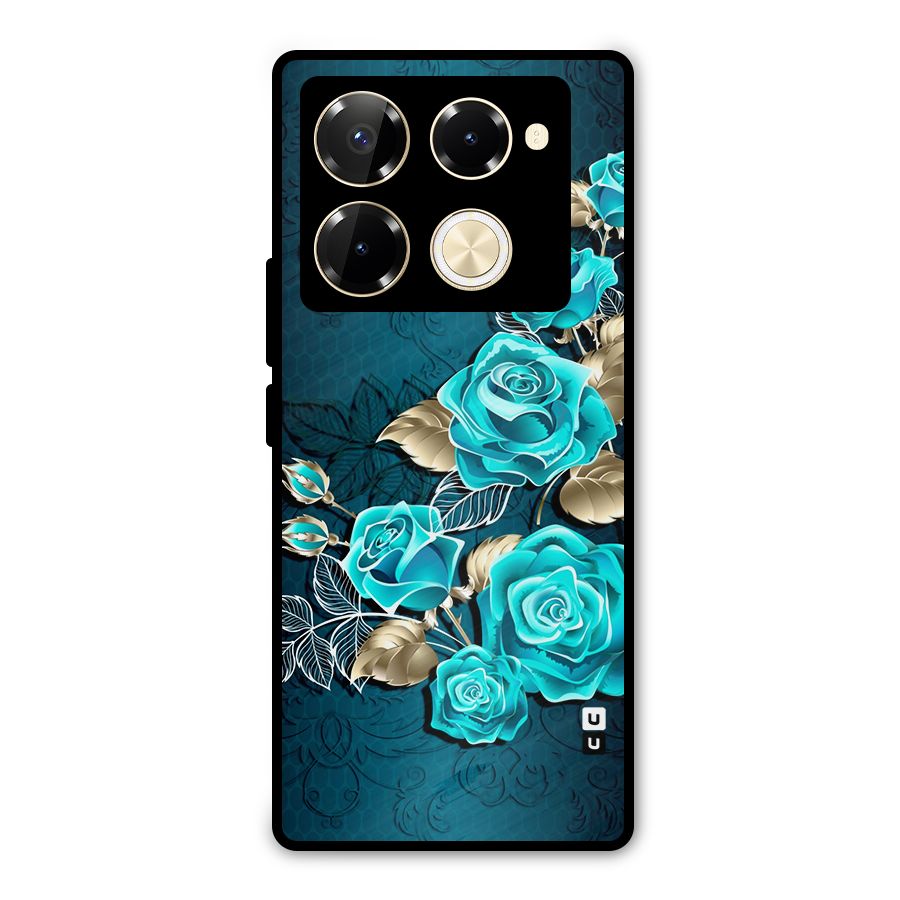 Rose Sheet Metal Back Case for Infinix Note 40 Pro