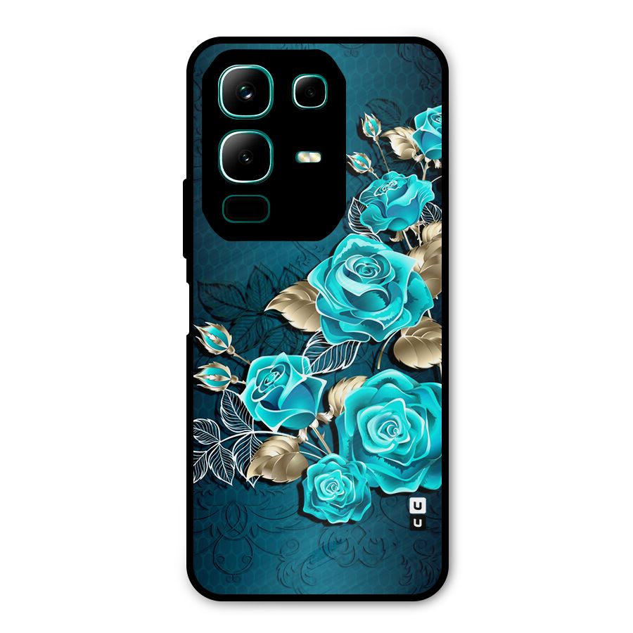 Rose Sheet Metal Back Case for Infinix Note 50x
