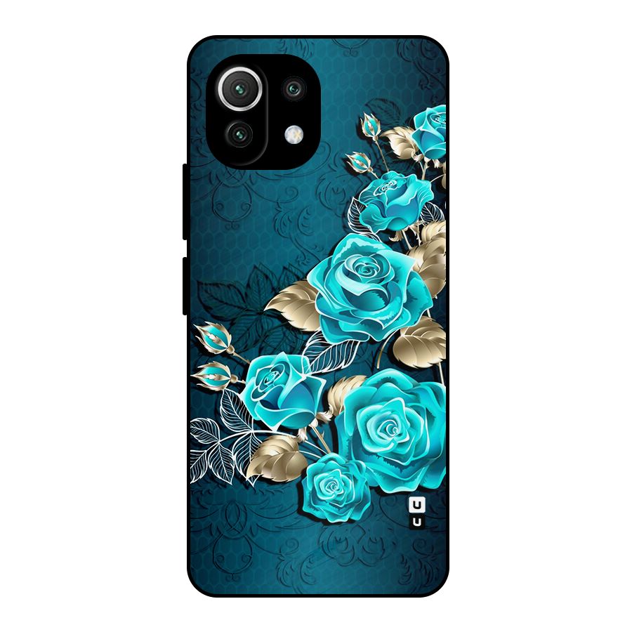 Rose Sheet Metal Back Case for Mi 11 Lite NE 5G