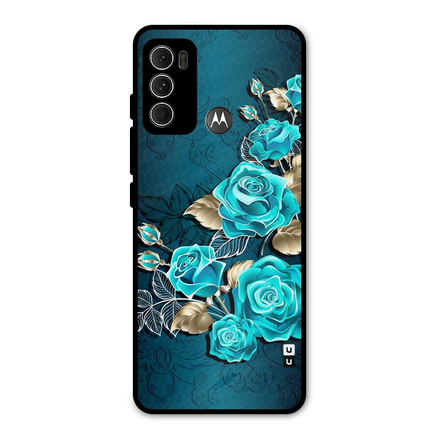 Rose Sheet Metal Back Case for Moto G60