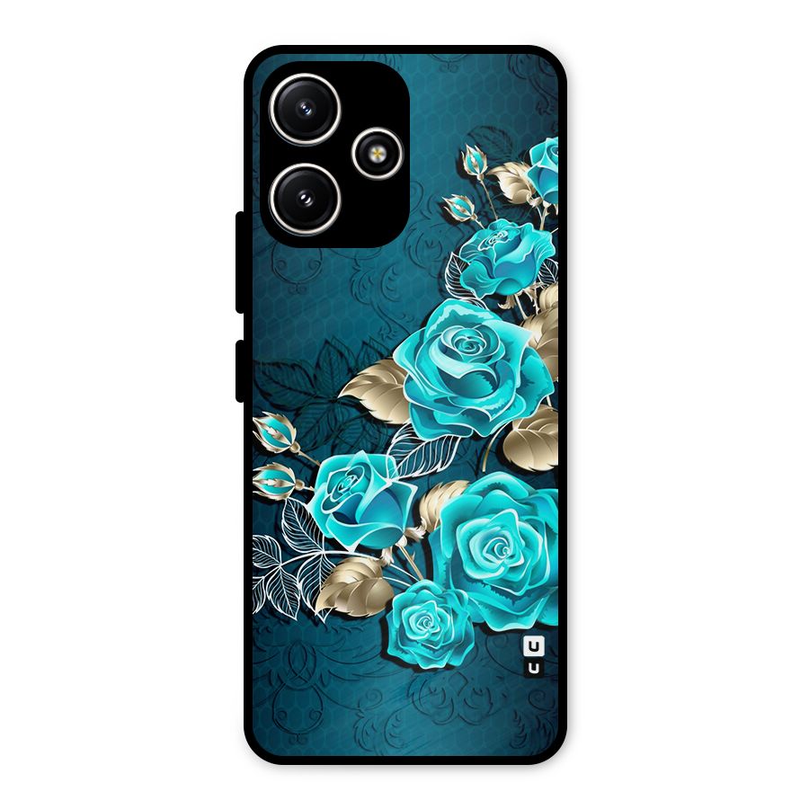 Rose Sheet Metal Back Case for Poco M6 Pro