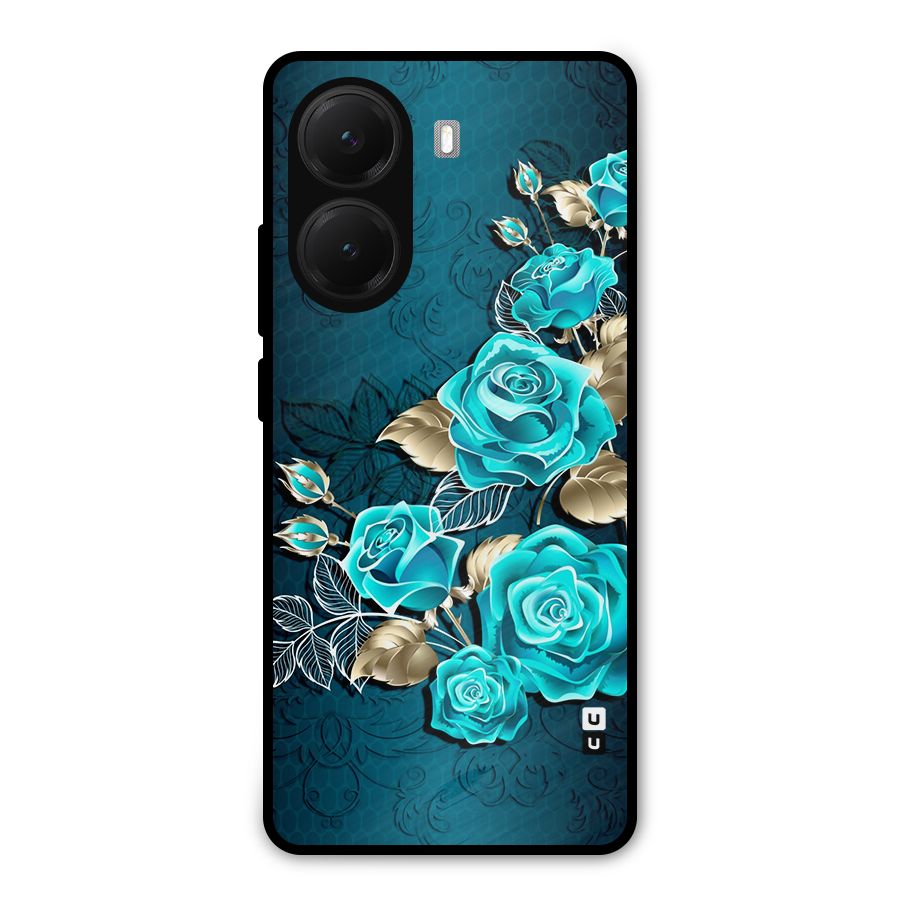 Rose Sheet Metal Back Case for Poco X7 Pro